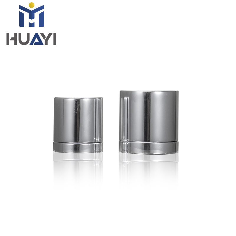 Perfume Cap Manufacturer Custom Logo Luxury 15mm ABS Aluminum Metal Gold Crimp Bottle Lid Magnetic Zamac Perfume Cap