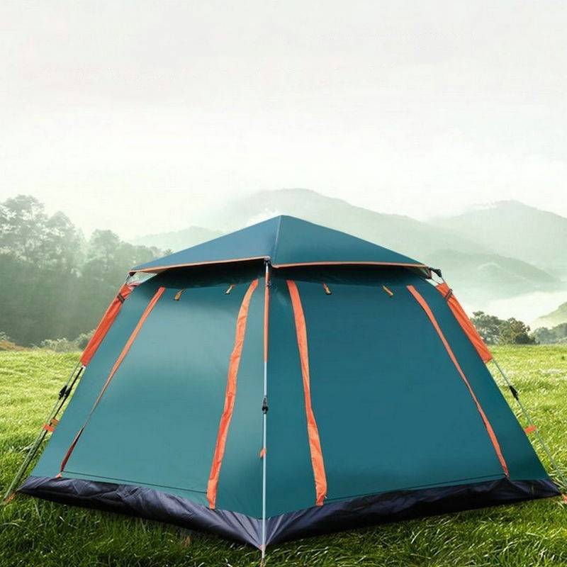 Oem Family 3 4 5 6 Persons Big Picnic Camping Outdoor Waterproof Folding Canopy Tent