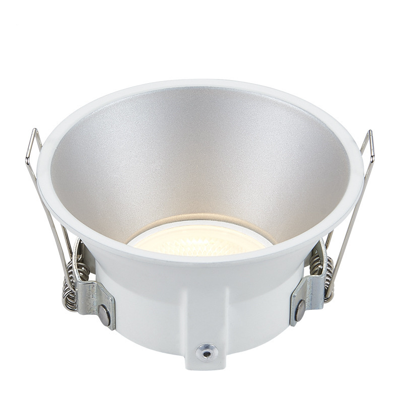 Deep Metal Round Gimbal Spotlight Adjustable Wall Washer Ceiling Down Lights Recessed Led Downlight