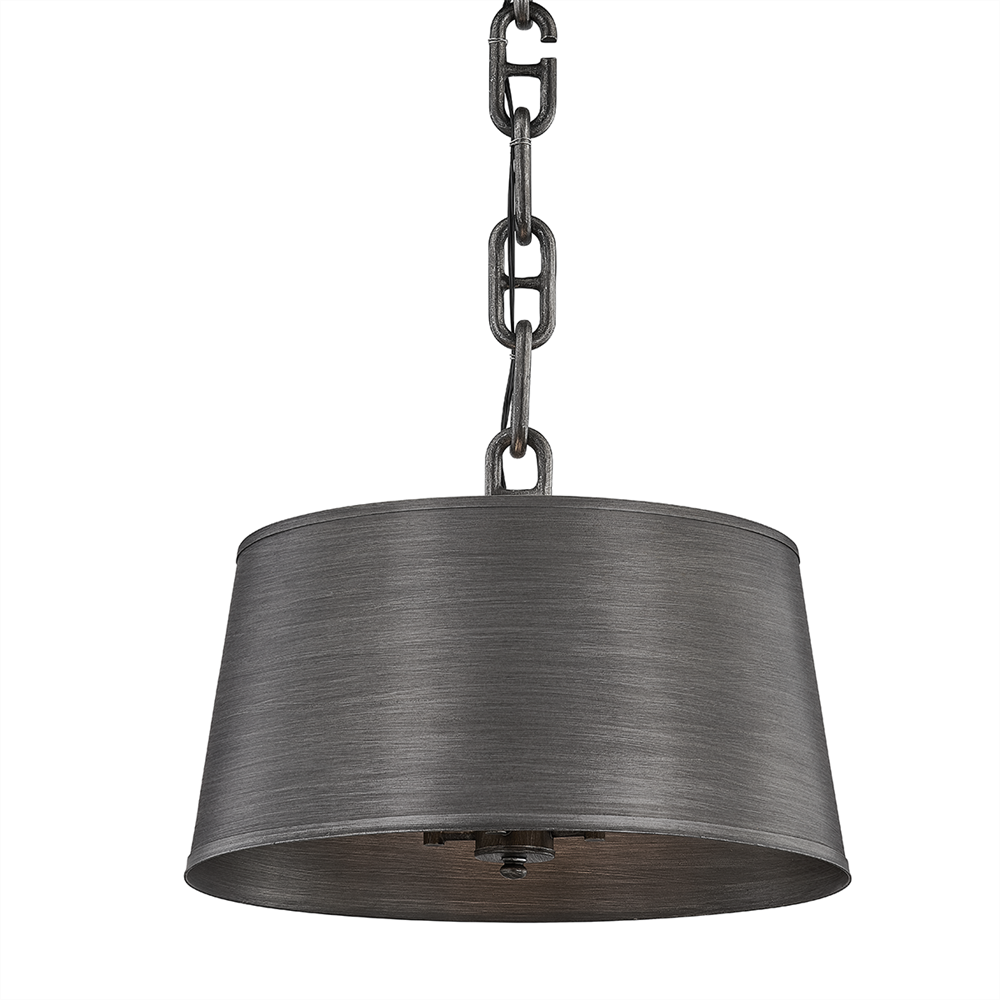 New Bell Retro Round Island Home Decor Luxury Chandelier Metal Led Circle Industrial Pendant Ceiling Black Light