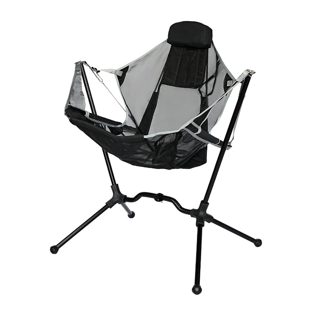 Outdoor Luxury Recliner Relaxation Comfort Garden Portable Fishing Picnic Camping Rocking Swinging Travel Folding Chair