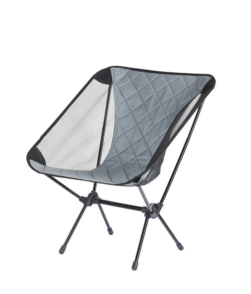 Oem Custom Outdoor Ultralight Portable Aluminum Frame Folding Beach Picnic Moon Foldable Camping Chair