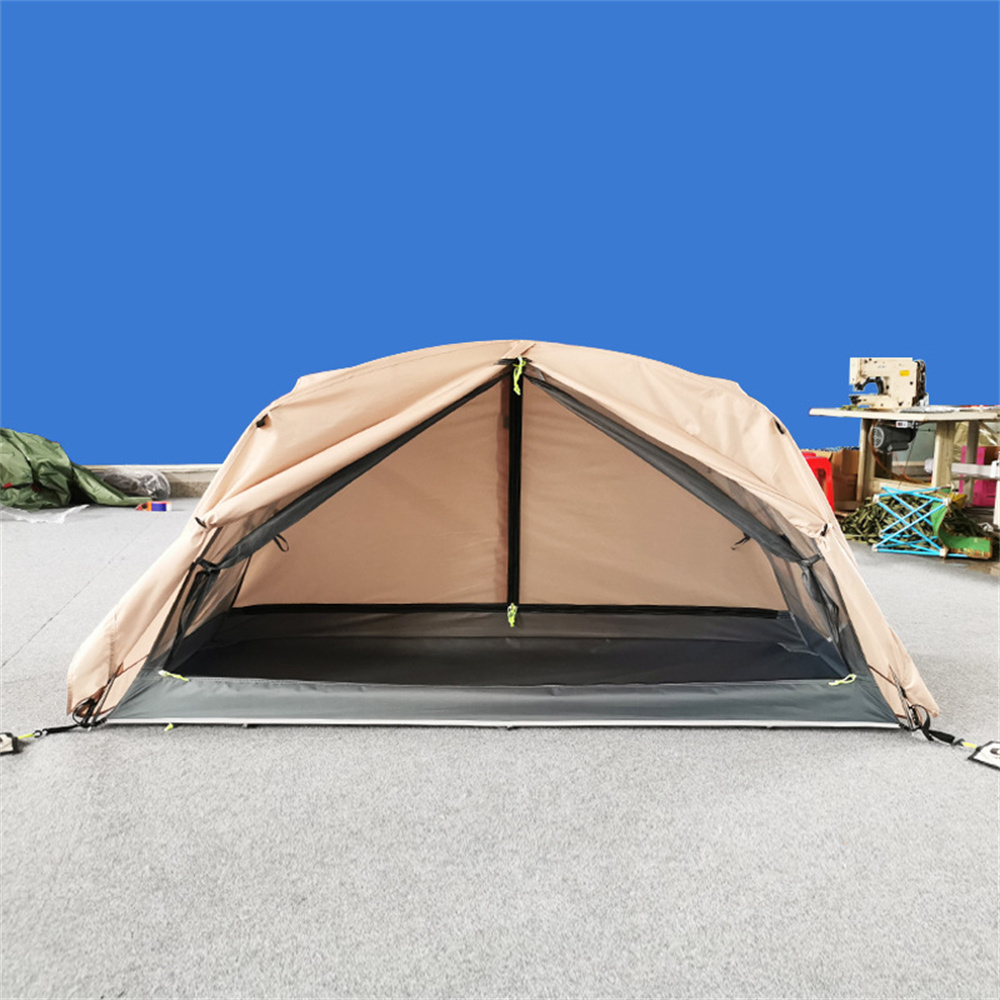 Custom Outdoor Multifunction Ultralight Portable Folding Waterproof Aluminium Alloy Frame Off Ground Tent Camping Bed Tent