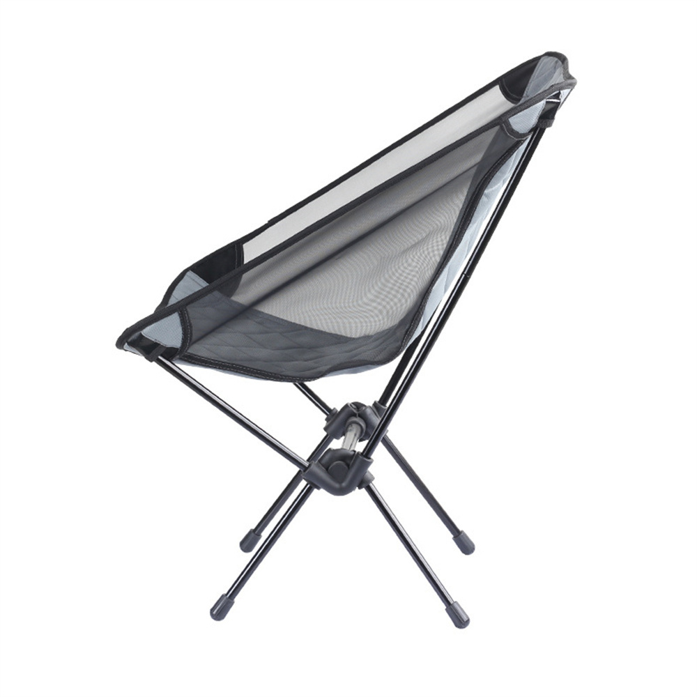 Oem Custom Outdoor Ultralight Portable Aluminum Frame Folding Beach Picnic Moon Foldable Camping Chair