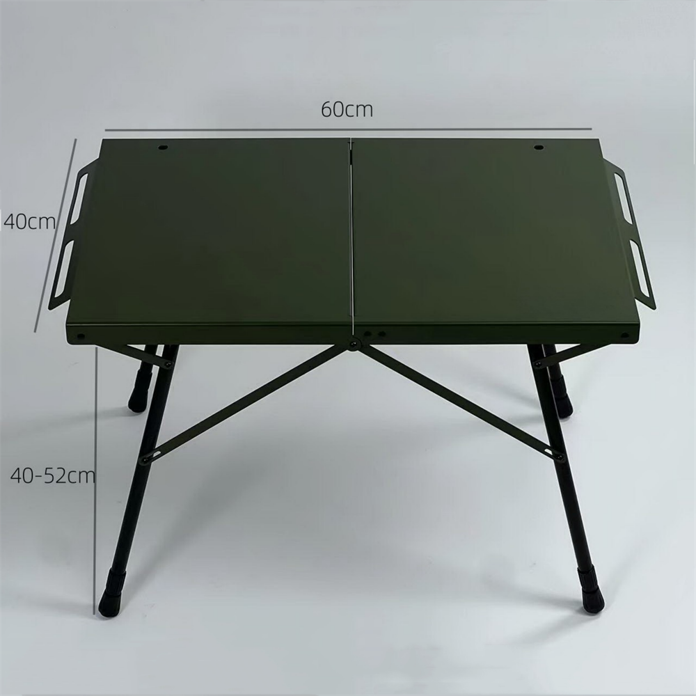 Custom Tourism Metal Outdoor Adjustable Height Small Folding Aluminum Mini Portable Picnic IGT Camping Table