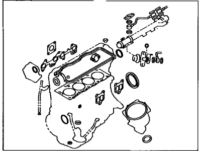 High Quality 5vz 5VZ-FE Head Engine Cylinder Gasket Kit 04111-62081 For Toyota 4Runner  Hilux Tacoma T 100 V6 24V  Land Cruiser