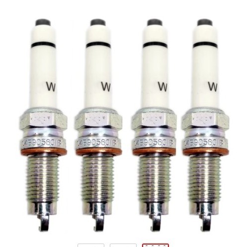 For VW Volkswagen Beetle Golf Jetta Santana Gran Lavida Polo fit for Audi A1 A3 Q3 1.4 1r   Iridium Car Spark Plug 04E905601B