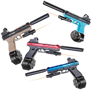 Yuanqi New Product 2024 Popular Electric Automatic Splatter Ball Gun Pistol Water Gun Gel Ball Blaster For Adult Team Game