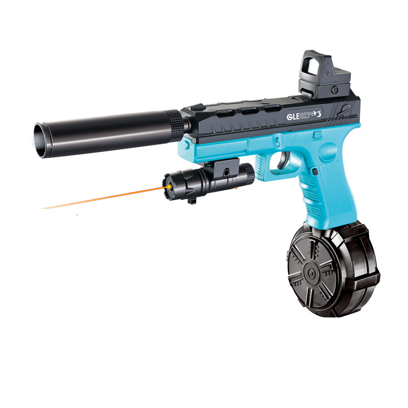 Yuanqi New Product 2024 Popular Electric Automatic Splatter Ball Gun Pistol Water Gun Gel Ball Blaster For Adult Team Game