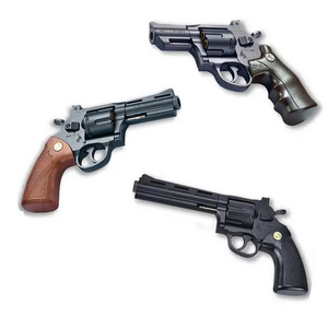 Juguetes 2023 manual metal toy pistola alloy metal zp5 revolver pistola de brinquedo metal real revolver soft bullet gun toys