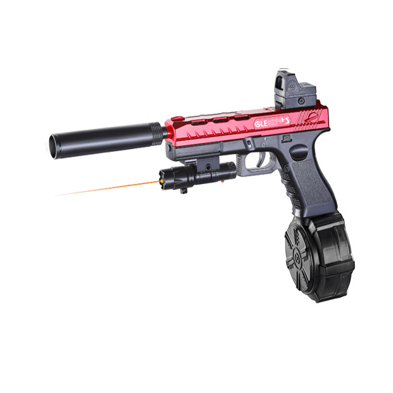 Yuanqi New Product 2024 Popular Electric Automatic Splatter Ball Gun Pistol Water Gun Gel Ball Blaster For Adult Team Game