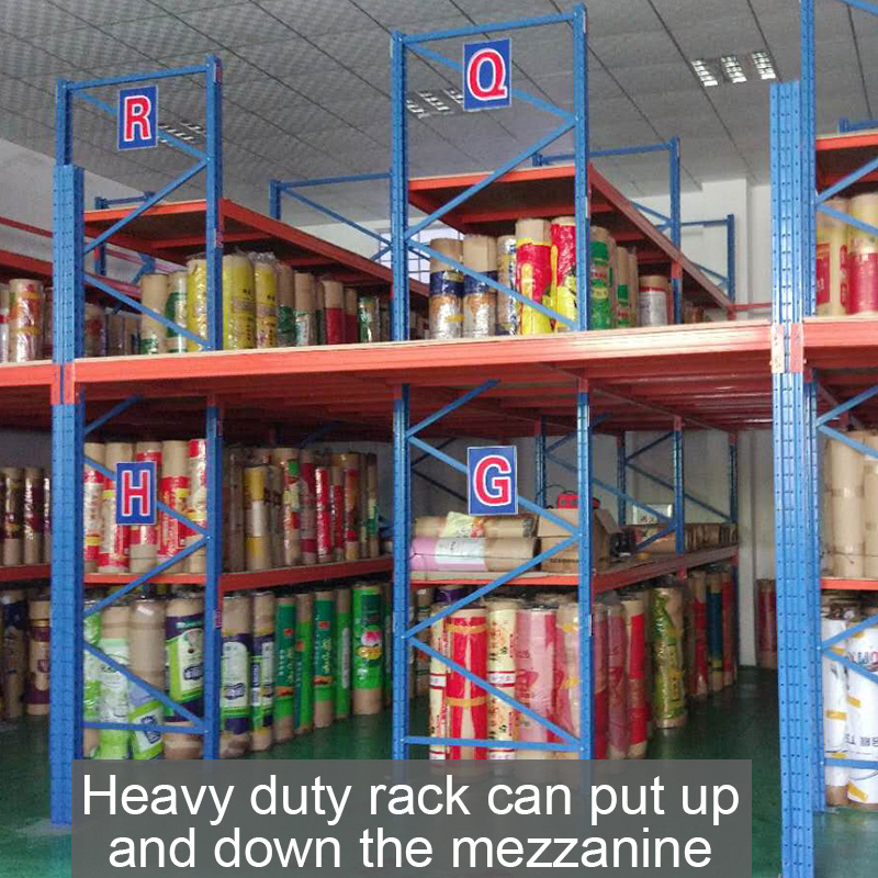 Square Floor Racking Attic Loft Mezzanine Floor Mezzanine Floor Rack Wood Warehouse Shelving ...