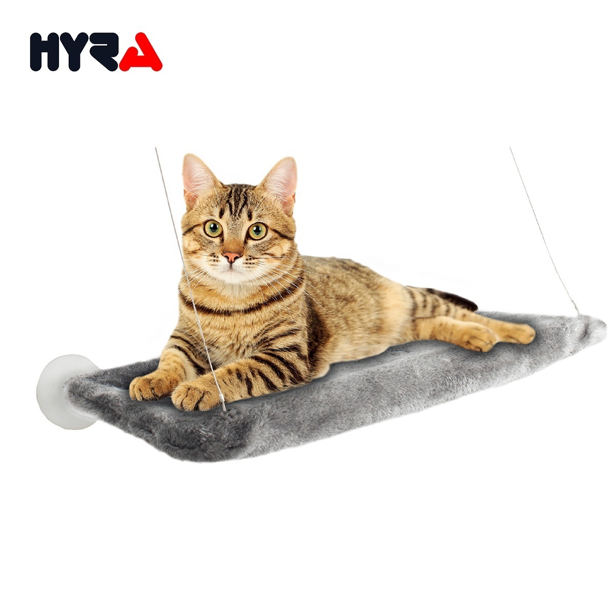 Hyra Plush Cat perch hammock hanging bed window wall mounted pet hammock