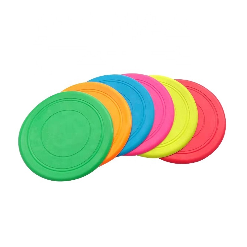 Hyra soft Frisbee Pet toys round training TPR flying disc bite resistant Frisbee dog toys Bite Resistant for Training Dogs