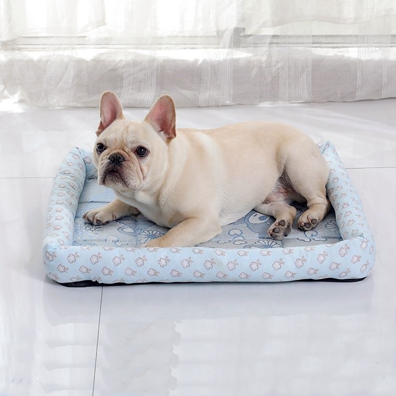 Hyra XXL Size self cooling pet bed dog Sofa simple dog bed Protector cooling Soft Functional Cat Mat for summer Pet Sofa Bed