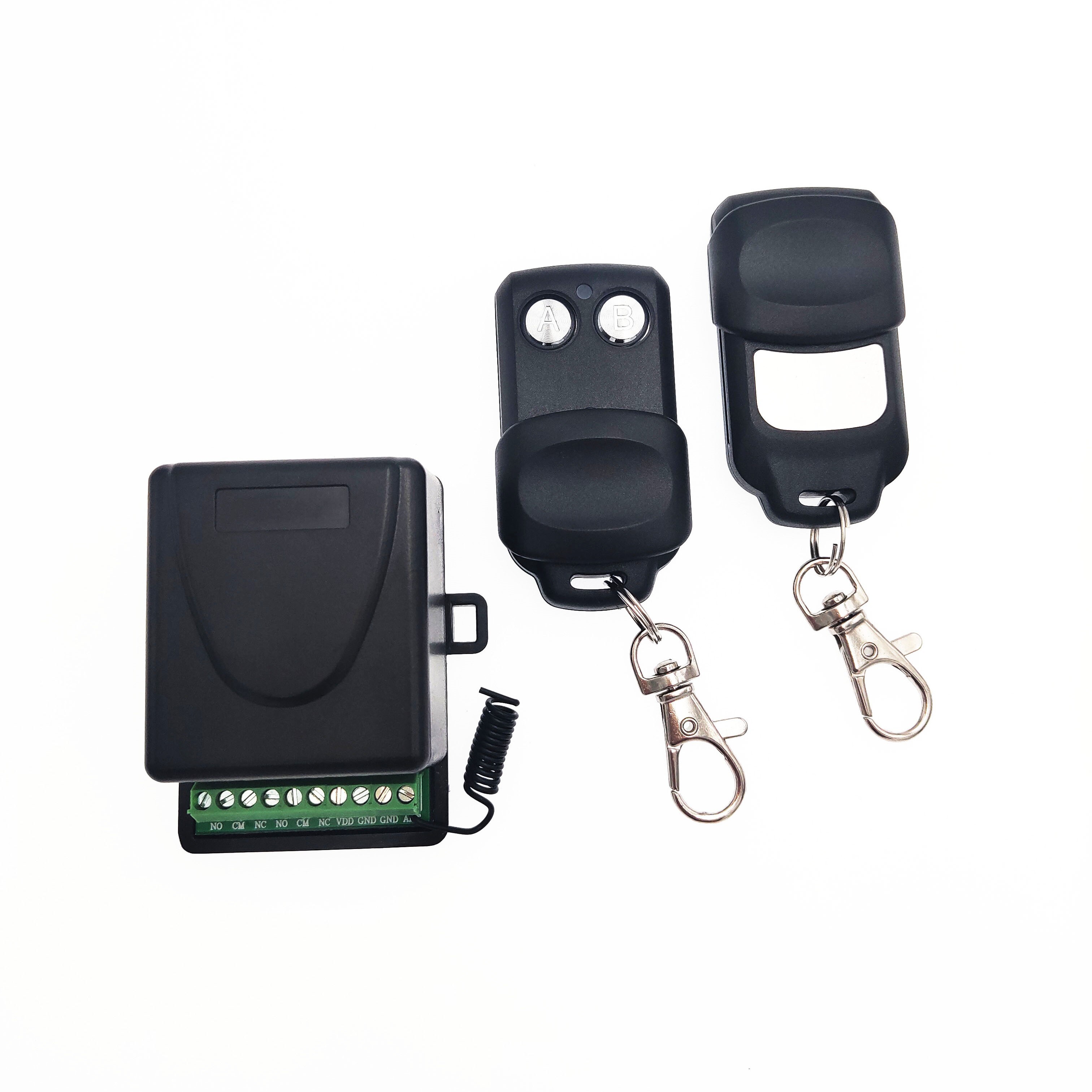 Universal And Compatible Remote Control With Receiver DC 12V-24V 433 mhz rf transmitter and receiver module receiver remote