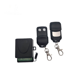 Universal And Compatible Remote Control With Receiver DC 12V-24V 433 mhz rf transmitter and receiver module receiver remote