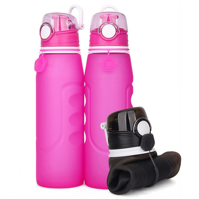 Sports Kettle 1000ml Air Valve Type Cycling Outdoor Sports Handy Cup Silicone Water Cup Portable Anti Drop Straight Drink Bottle