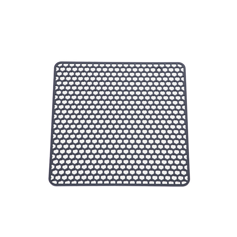 HYRI Popular kitchen sink protector mat silicone thickened sink bottom protection drain under sink mat