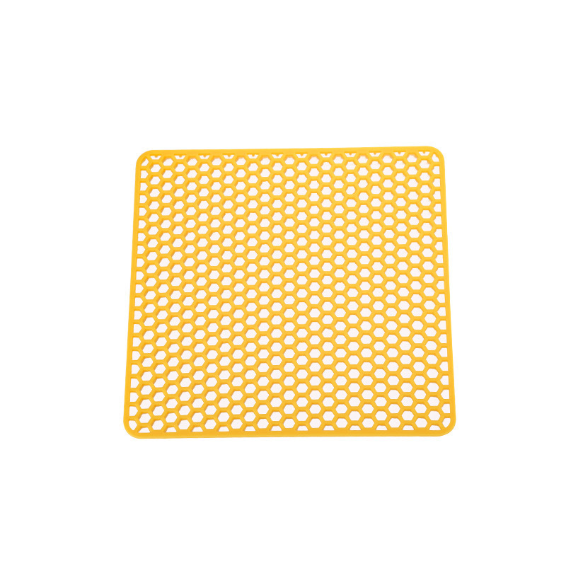 HYRI Popular kitchen sink protector mat silicone thickened sink bottom protection drain under sink mat