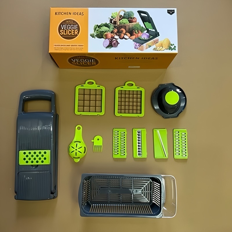 Hyri 16 In 1 popular Vegetable Cutter kitchen home Multi Functional Custom  Manual  n Vegetable Chopper