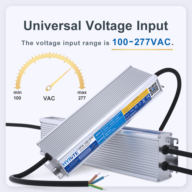 High quality ip65 ip66 ip67 outdoor ce emc rohs Meanwell compared transformer mw 12v 24v ac dc 40w 60w led driver 50w