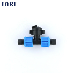 Factory Price Lock Nut Tee For Hose In Drip Irrigation System In Farms Gardens Lawns