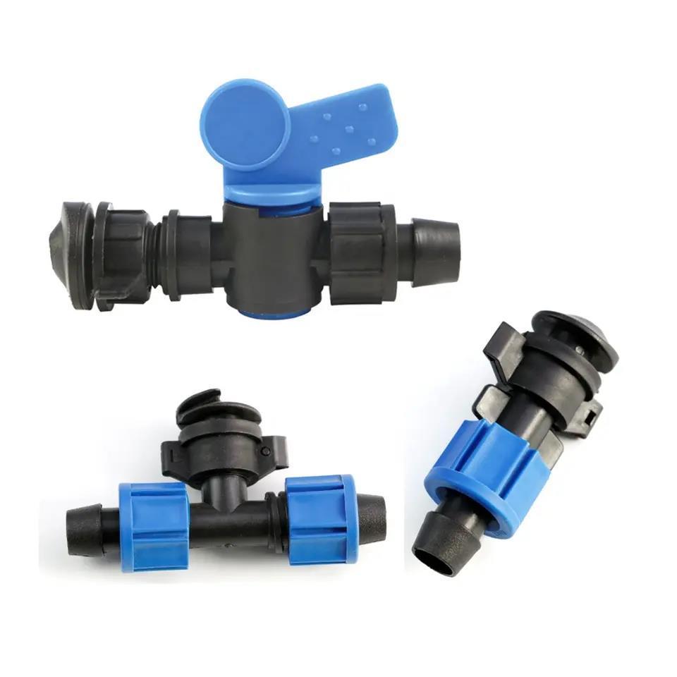 Factory Price Lock Nut Tee For Hose In Drip Irrigation System In Farms Gardens Lawns