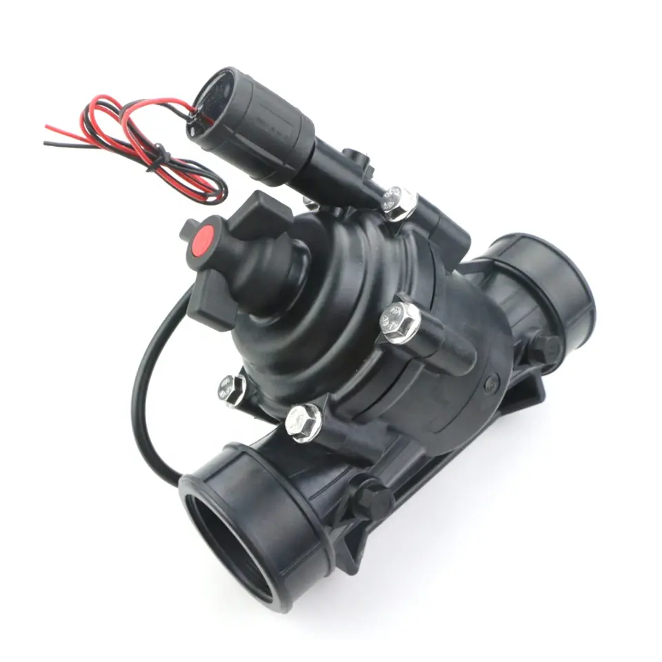 large discharge Irrigation Digital Solenoid Valve for grassland garden and Automatic agricultural irrigation system