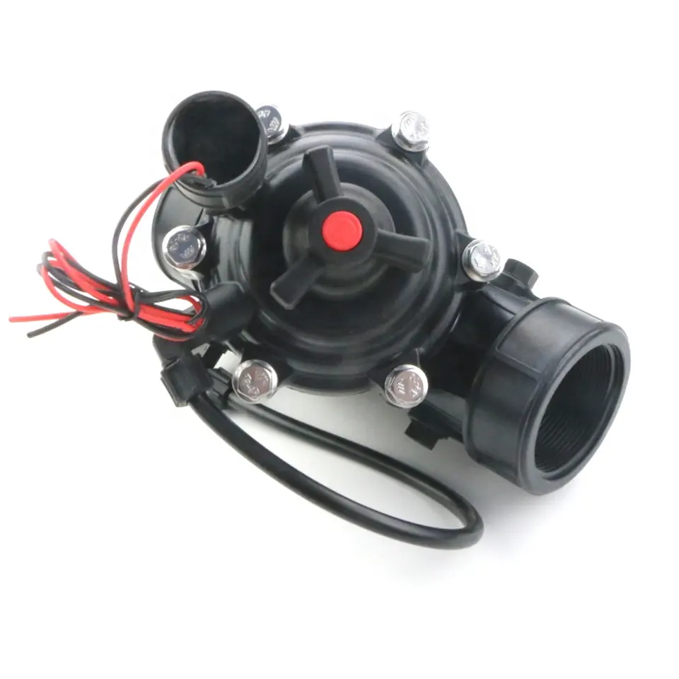 large discharge Irrigation Digital Solenoid Valve for grassland garden and Automatic agricultural irrigation system