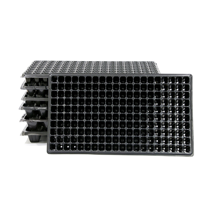 Flower Vegetables Plant Germination Growing Seedling Trays Garden Nursery Tray DDA329 Durable 21/32/50/72/105/128 Cells Black