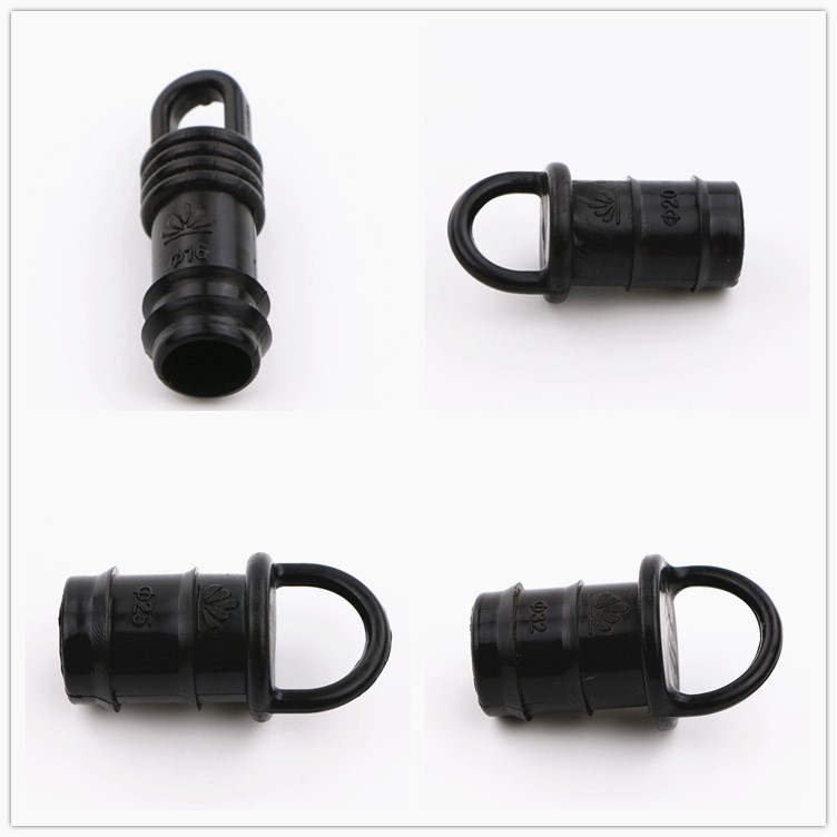 Hose End Connector Irrigation Pipe End Cap For Garden Micro Watering System