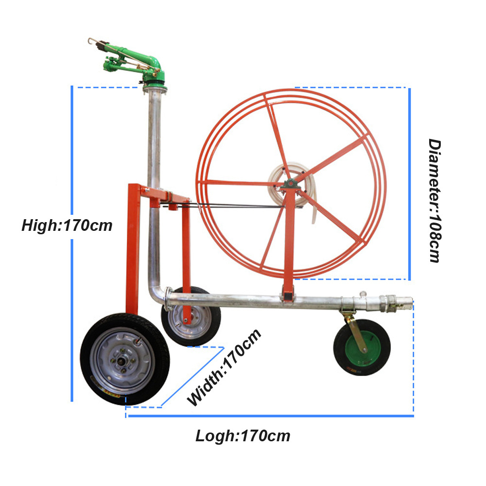 New Irrigation Vehicle Agricultural 360 Sprinkler big Rain Gun/big Gun Sprinkler Sprinkler Irrigation System