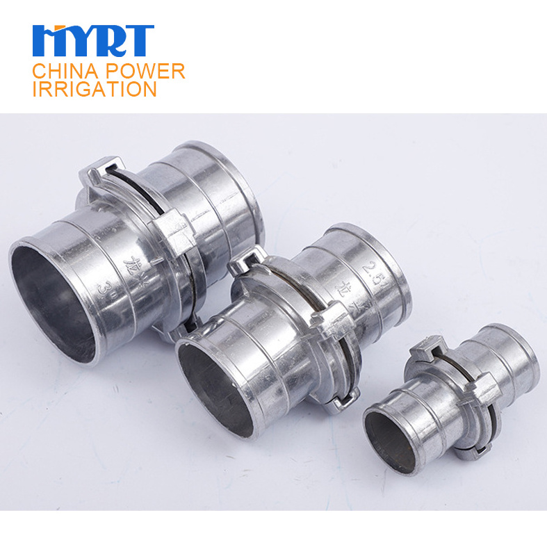 factory supply Agricultural Irrigation AL quick layflat hose connector camlock coupling