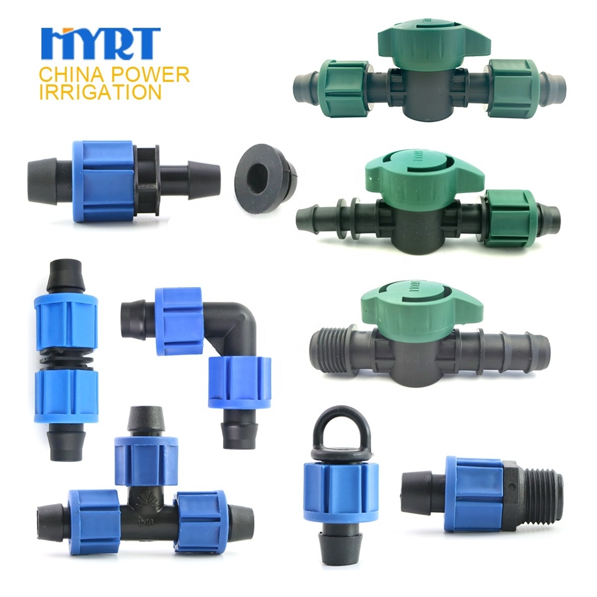 Low price High quality Barb valve 16 mm for garden irrigation system and farm Irrigation system