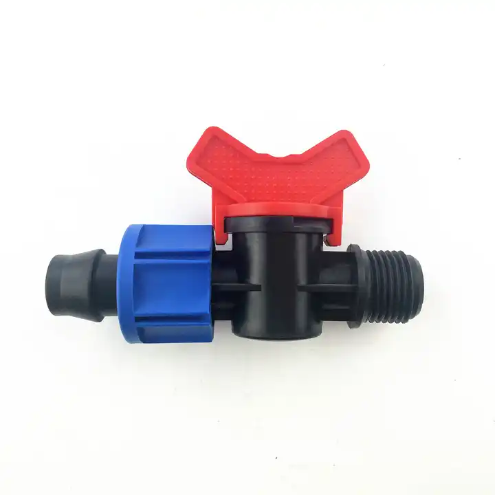 high quality plastic lock female valve irrigation controller valve 16mm*3/4