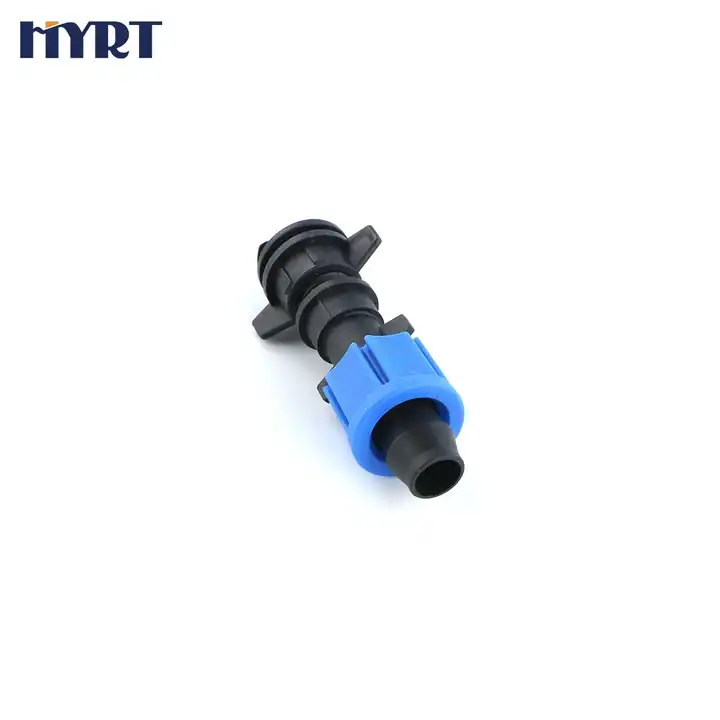 garden automatic watering Irrigation system 16mm drip irrigation fittings Connector Plastic Pipe Offtake for layflat hose