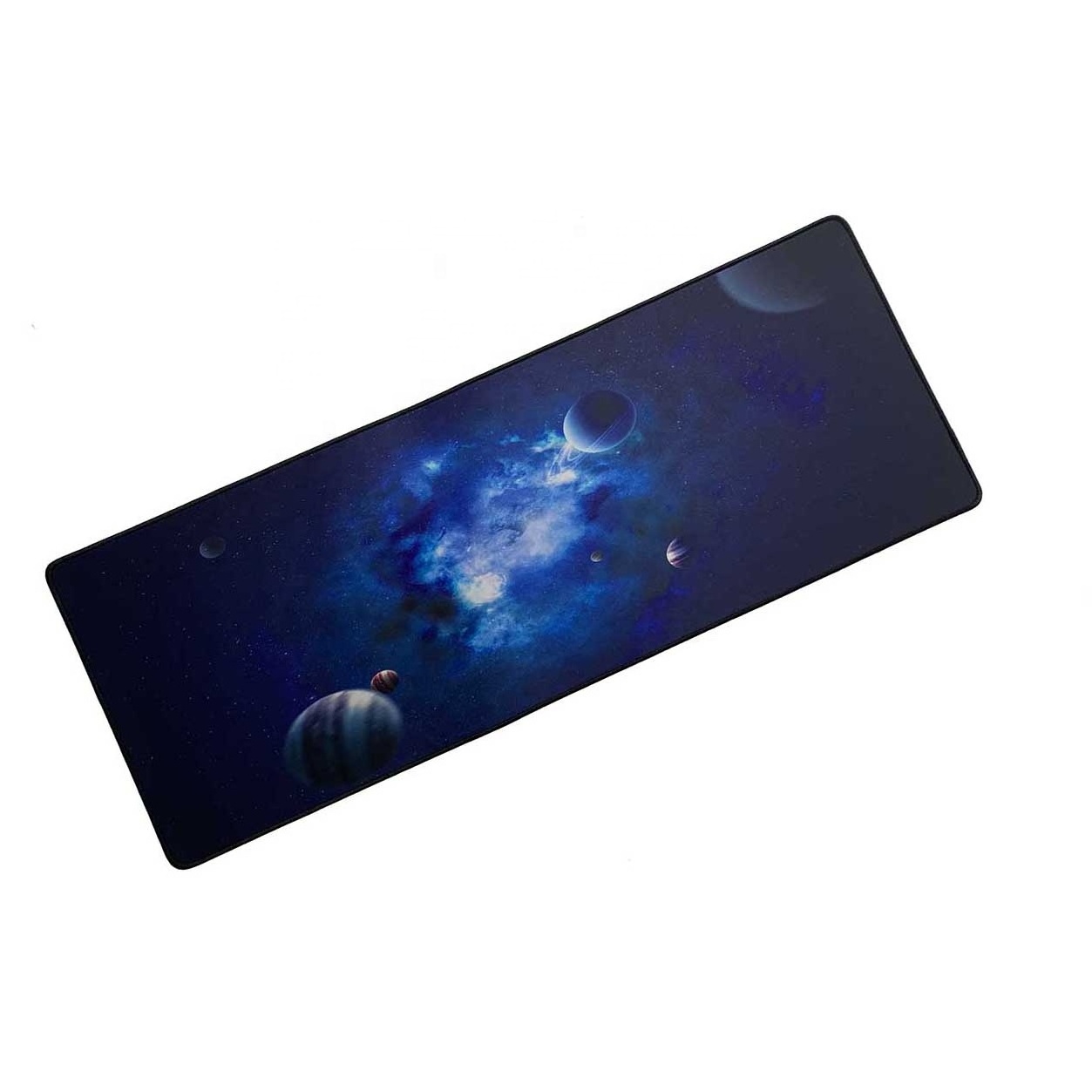 Custom waterproof fabric surface rubber materials large keyboard support desk mouse pad gaming mouse mat