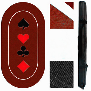 Casino custom poker table Texas gambling table mat