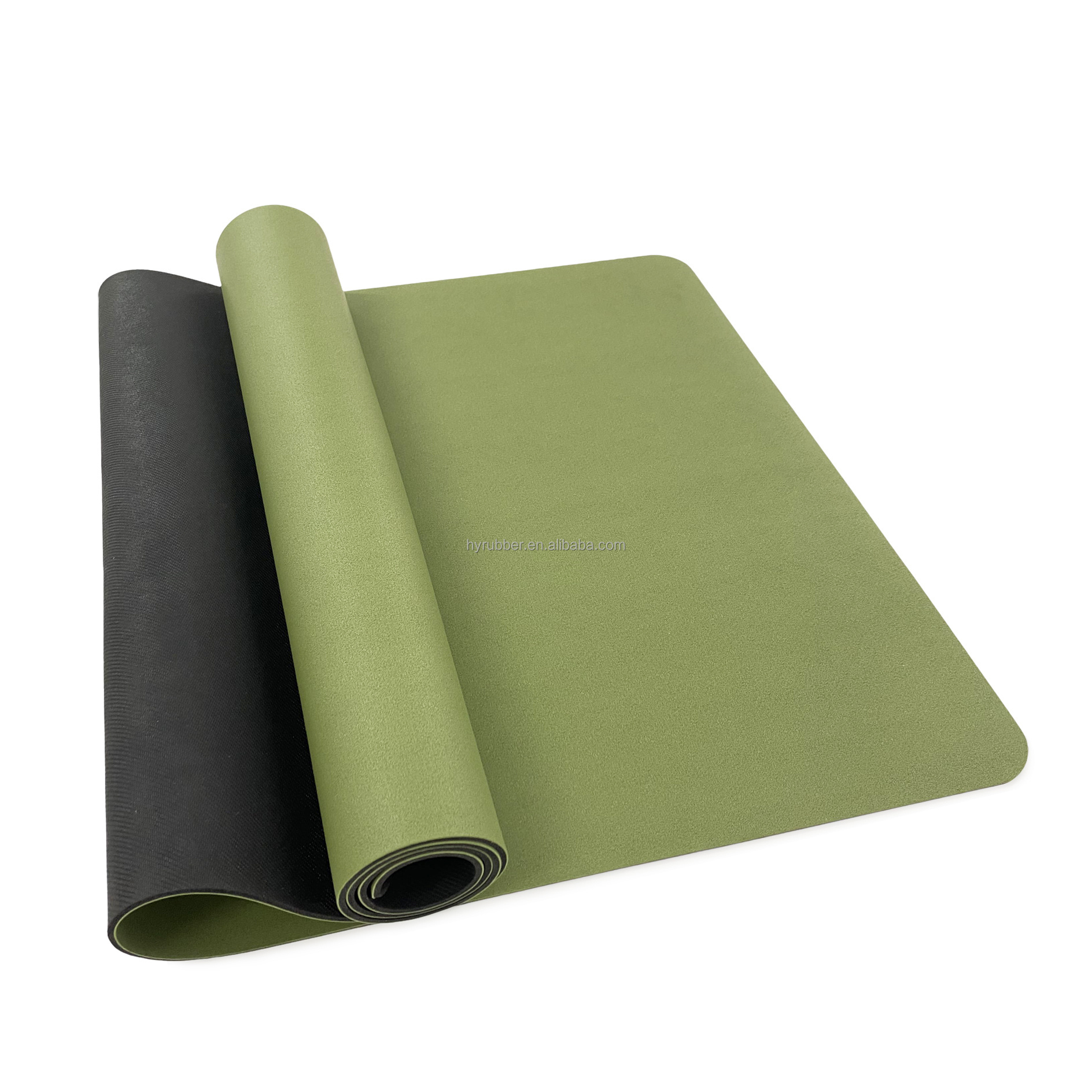 NEW PU arrival yoga mat Coconut PU yoga mat vegan new material 2024