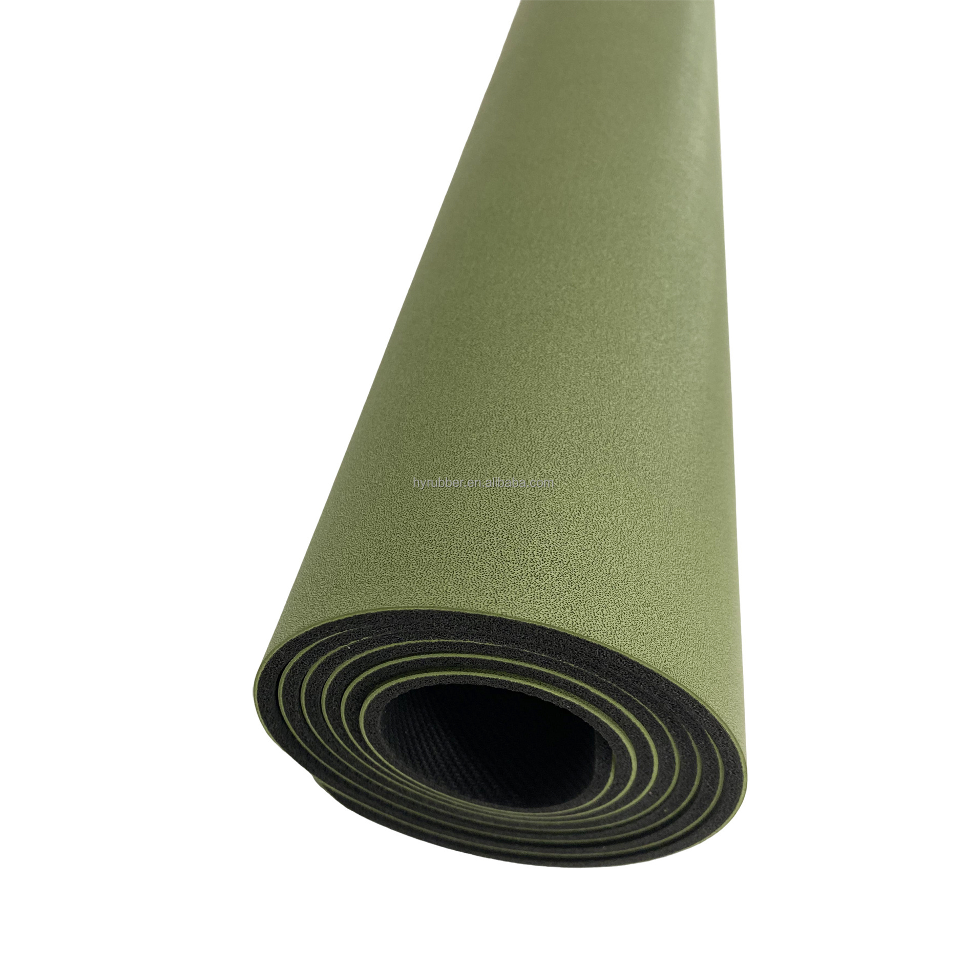 NEW PU arrival yoga mat Coconut PU yoga mat vegan new material 2024