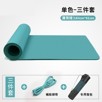 Wholesale Classic 1/4 Inch Thick Eco Friendly Non Slip NBR Fitness Exercise yoga Mat With Carrying Strap For Yoga And Pilates