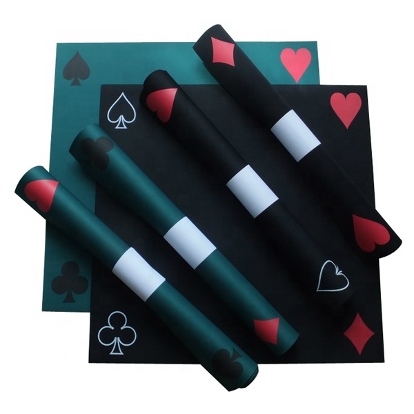 Low Price Guaranteed Quality Rubber Cheap Cover Mahjong Mat Moden Poker Tables For Game