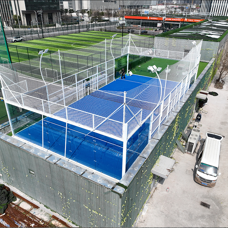 High Quality Classic Tennis Paddle Court Safe and Assembled Artificial Grass Sport Equipment for Indoor Outdoor Padel Tennis