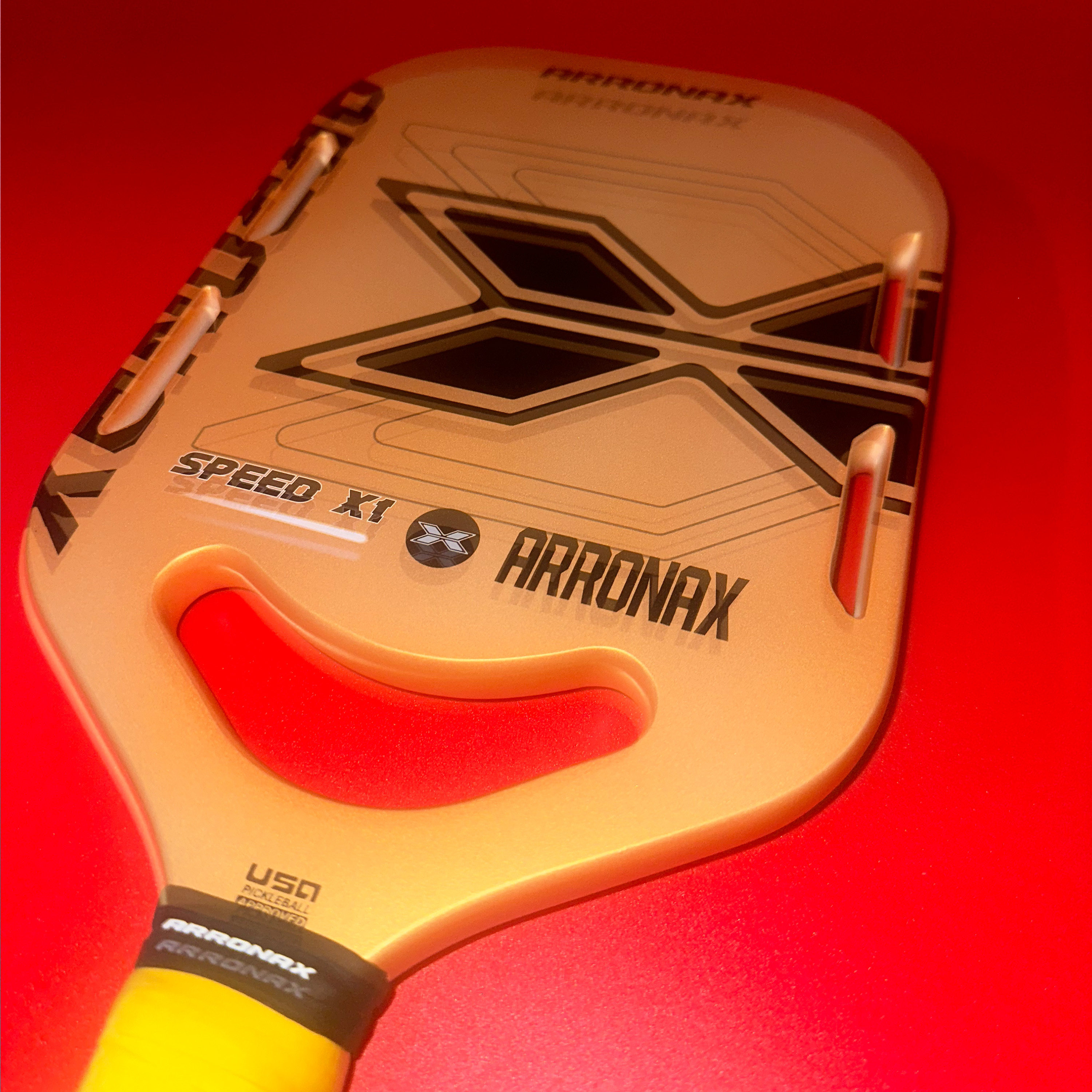 2024 Arronax carbon fiber pickleball paddle thermoformed 16 mm