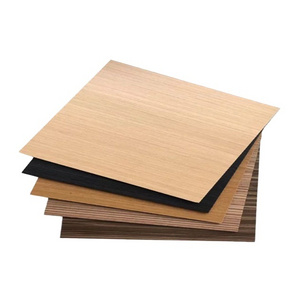 Hysen manufacture hot sale 12mm  teak veneer core fancy furniture Face veneer sanded smoothy veneer core plywood