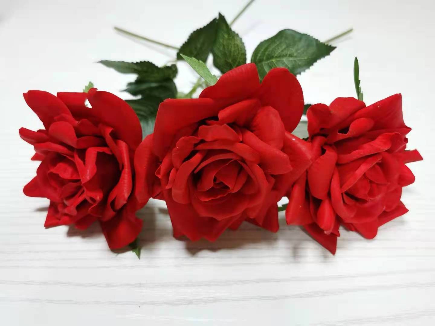 Real touch artificial banquet real touch roses wholesale artificial  red roses flowers for wedding home decor