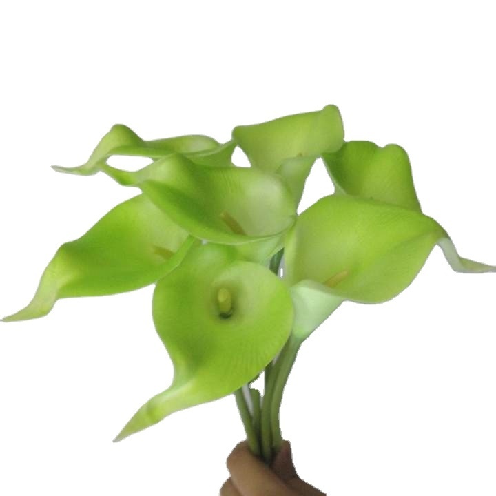 bouquet holders Cheap flower PU flowerMini calla lilies pu real touch flowers home decor