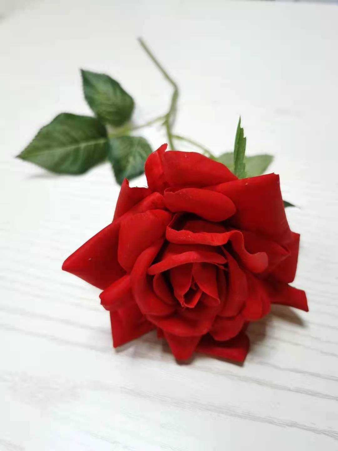 Real touch artificial banquet real touch roses wholesale artificial  red roses flowers for wedding home decor