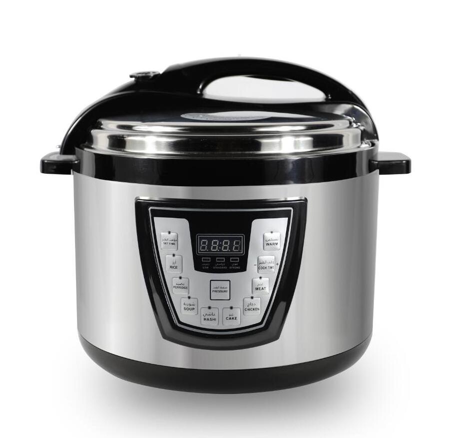 Kitchen appliance 4/5/6/8/10/12L Non Stick Smart Digital Portable Stainless Steel Multifunction Electric Rice Pressure Cooker